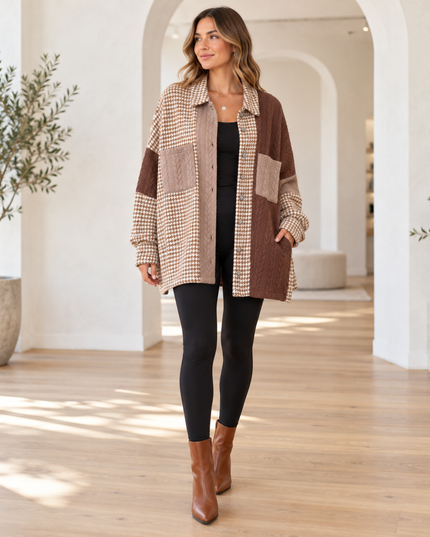 The Patchwork Shacket