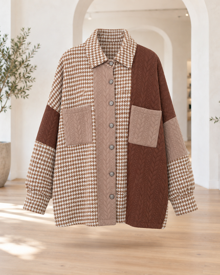 The Patchwork Shacket