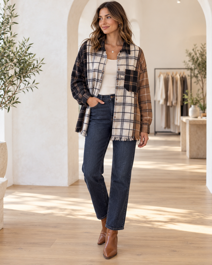 Mixed Signals Flannel