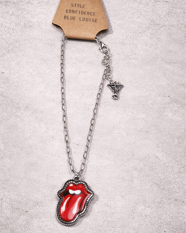 The Rebel Tongue Necklace