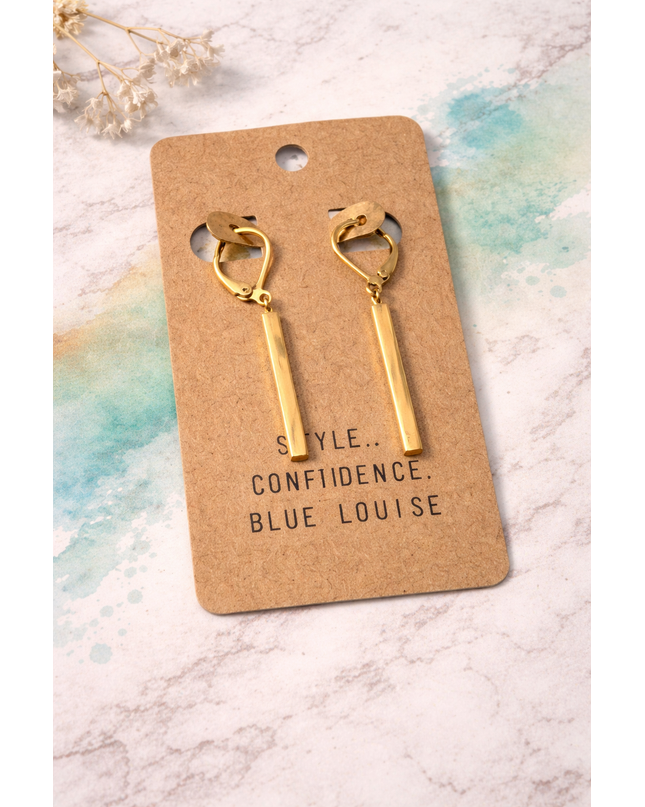 Bar Drop Earrings