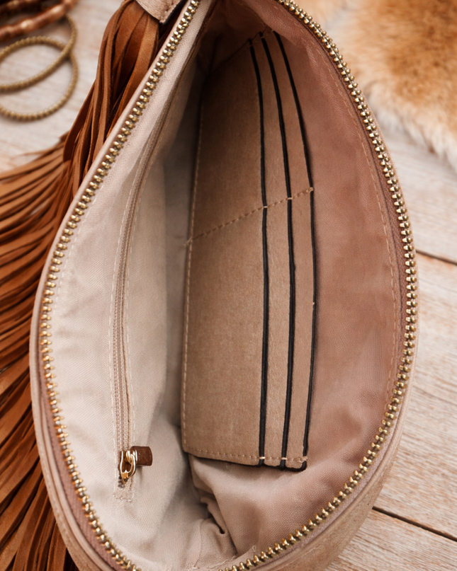 Fringe Clutch Bag